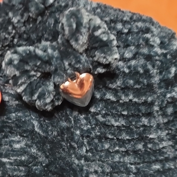 Rachel Zoe Kids Green Chenille Sweater Dress Set Size 6-9 Months - Picture 5 of 6